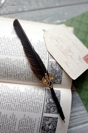 Работа ручка "золотой дракон"