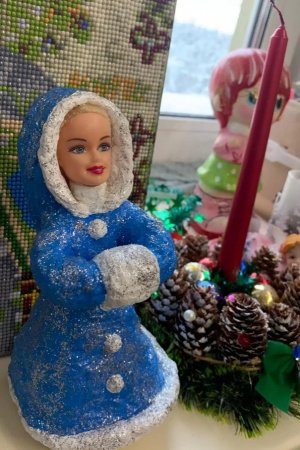 Работа Милая Снегурочка 