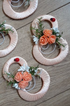 Работа Магнит в цветах "8 марта"