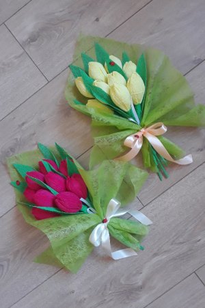 Работа Букет из конфет