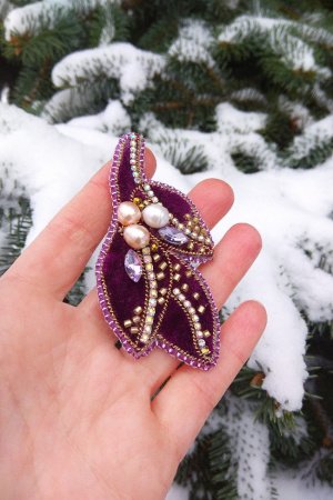 Работа Бархатная веточка