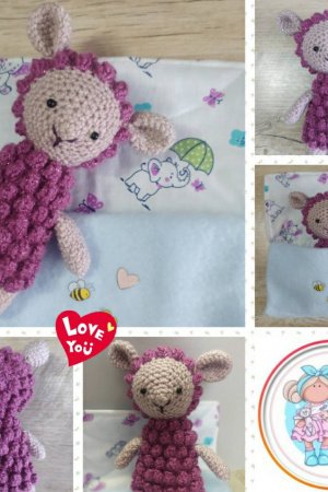 Работа Милая Овечка - Purple Sheep