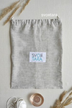 Робота Торбинка для хліба льон SVOЯTARA 30&times;40