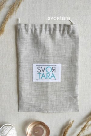 Работа Сумка из льна SVOЯTARA 20х30