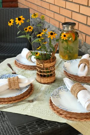 Робота Плетений набор для сервіровки