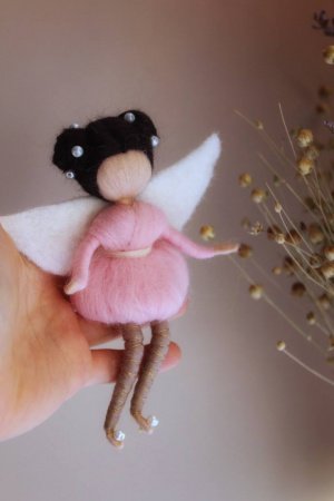 Робота Лялечка балерина сувенір талісман підвіска