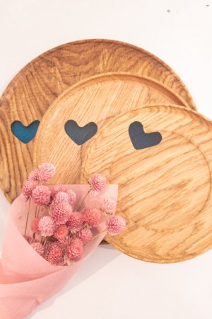 Робота Дерев'яні тарілки / страви ручної роботи