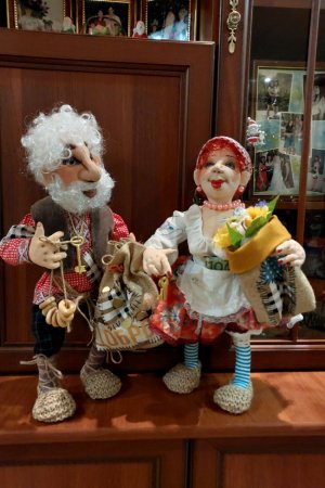 Работа Интерьерная кукла 