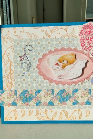 Работа 3D открытка "Романтика" , валентинка