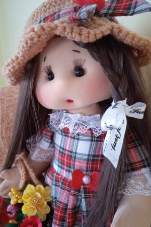 Работа кукла текстильная