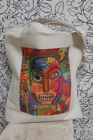 Робота Шопер з модним принтом