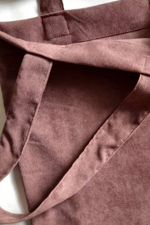 Работа Шопер из вельвета