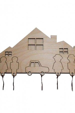 Работа Ключница из дерева