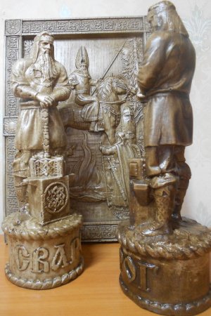 Работа Большой Кумир Славянского Бога Сварога - Оберег 2022