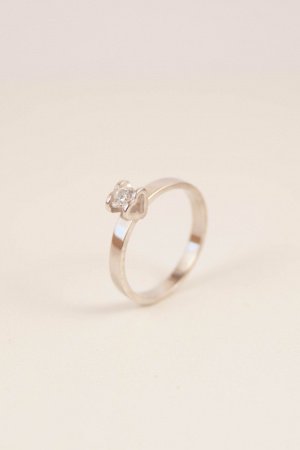 Робота Срібна каблучка "Серденько"