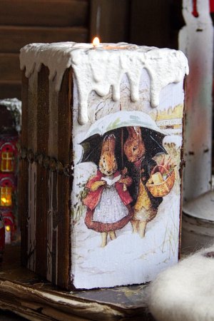 Робота Свічник Зимова казка