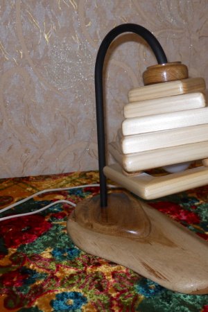 Работа Светильники настольные 'Тайна'