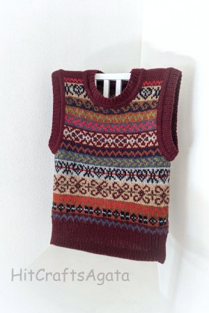 Робота Безрукавка у вінтажному стилі