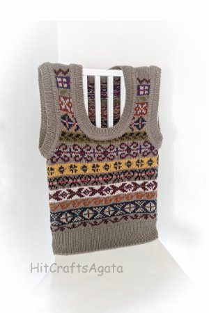 Работа Жилетка для девочки