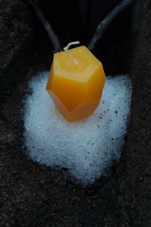 Работа Свеча "Оригами"