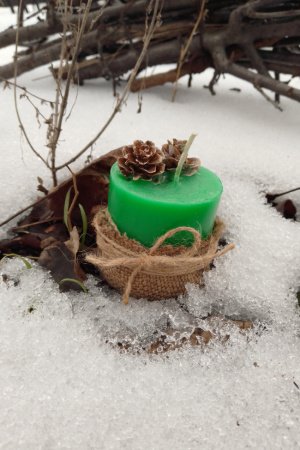 Робота Свічка "Зимова"