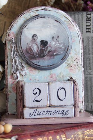 Работа вечный календарь балет