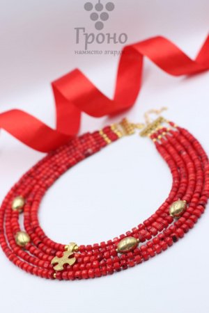 Робота Коралове намисто «Магда»