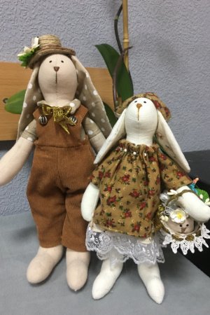 Робота Великодні зайчики Тільда