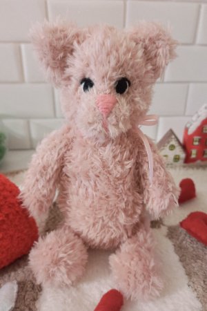 Робота М'яка іграшка пухнастий котик