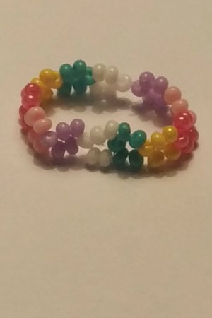 Робота Райдужне Кільце, кільце з бісеру,