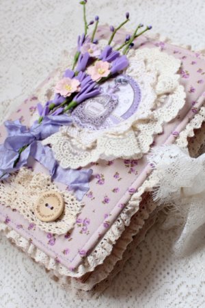 Работа Блокнот ручной работы в стиле Прованс