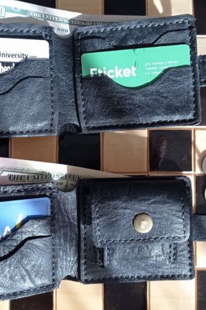 Робота Гаманець чоловічий з картхолдером та монетницею 1.