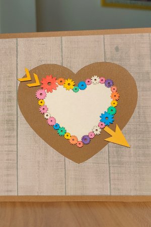 Робота Листівка "Серце, впишіть ваші імена"