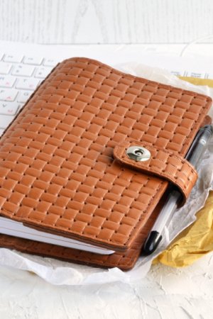 Работа Кожаный планер "Плетенка" (Personal)