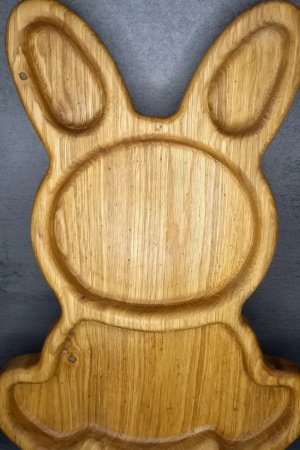 Работа Менажница в форме зайчика 