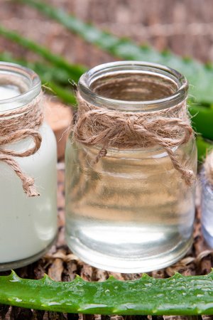 Работа Чистый гель Aloe Vera