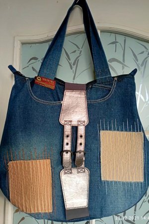 Робота Велика джинсова сумка