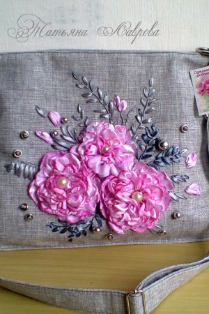Робота Сумка "Півонія".