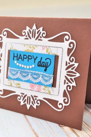 Работа Открытка "Счастливый день"