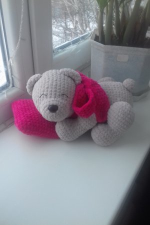 Работа Спящий мишка 