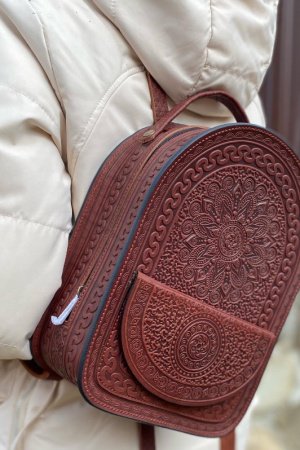 Работа Рюкзак кожаный, рюкзак, рюкзак на каждый день