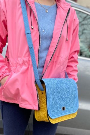 Работа Кожаная женская сумка, сумка на плечо, сумка на каждый день