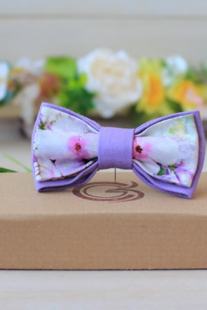 Робота  Краватка-метелик бузковий  Romantik