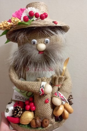 Робота Оберіг Домовий, Домівок з мішковини