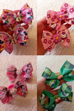 Робота Дитячі бантики на резиночках