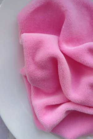 Робота Бавовняний велюр рожевий