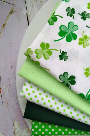 Работа Набор хлопка для рукоделия из 5шт.. Клевер