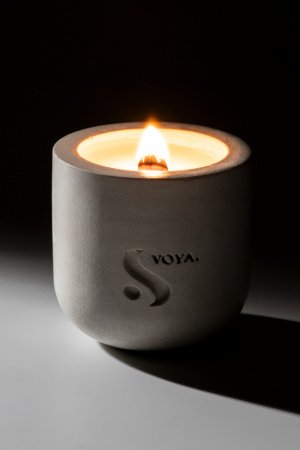 Работа Натуральная ароматическая свеча с ароматом N1 - Лаванда