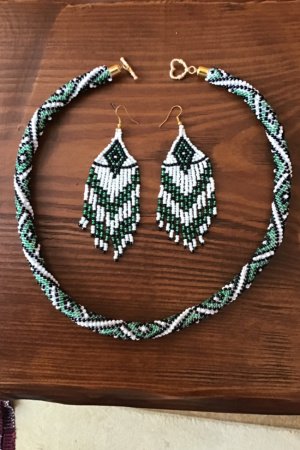 Робота Набір джгут і сережки