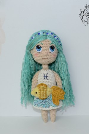 Робота Лялечка знак зодіаку Риби (Pisces)